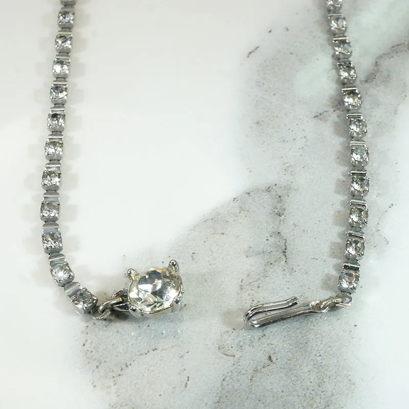 High Quality Rhinestone Necklace by Bogoff