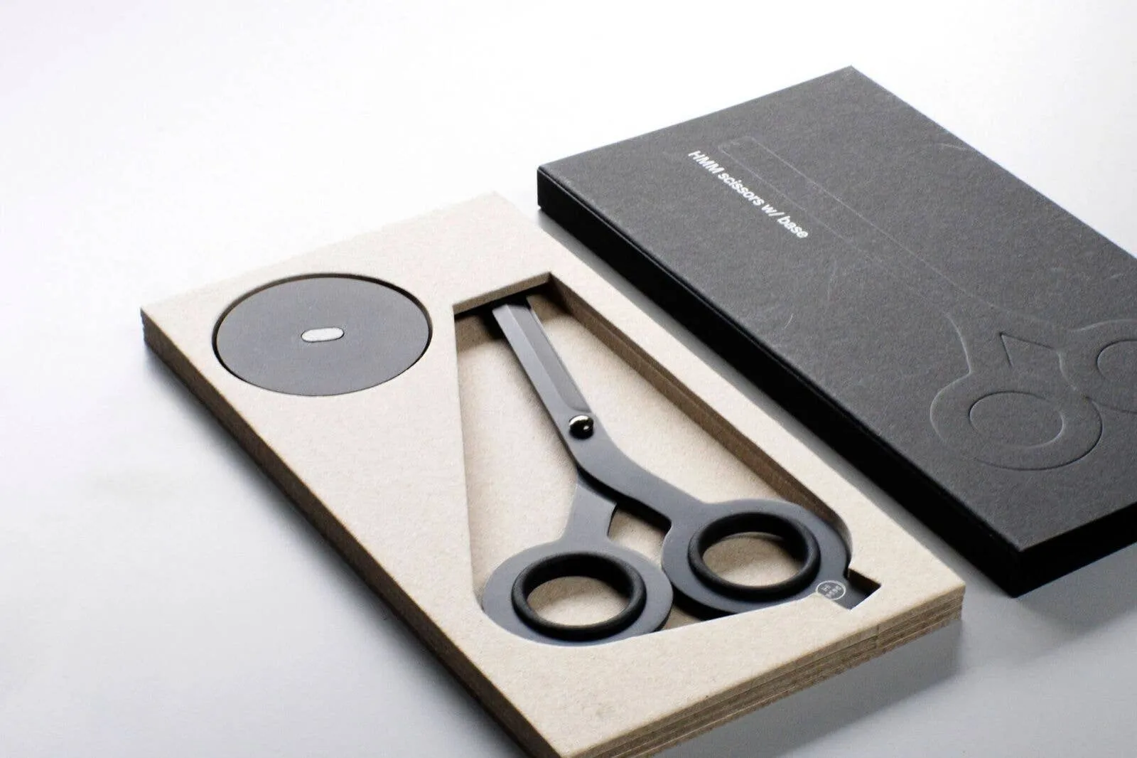 HMM Black Scissors with Base