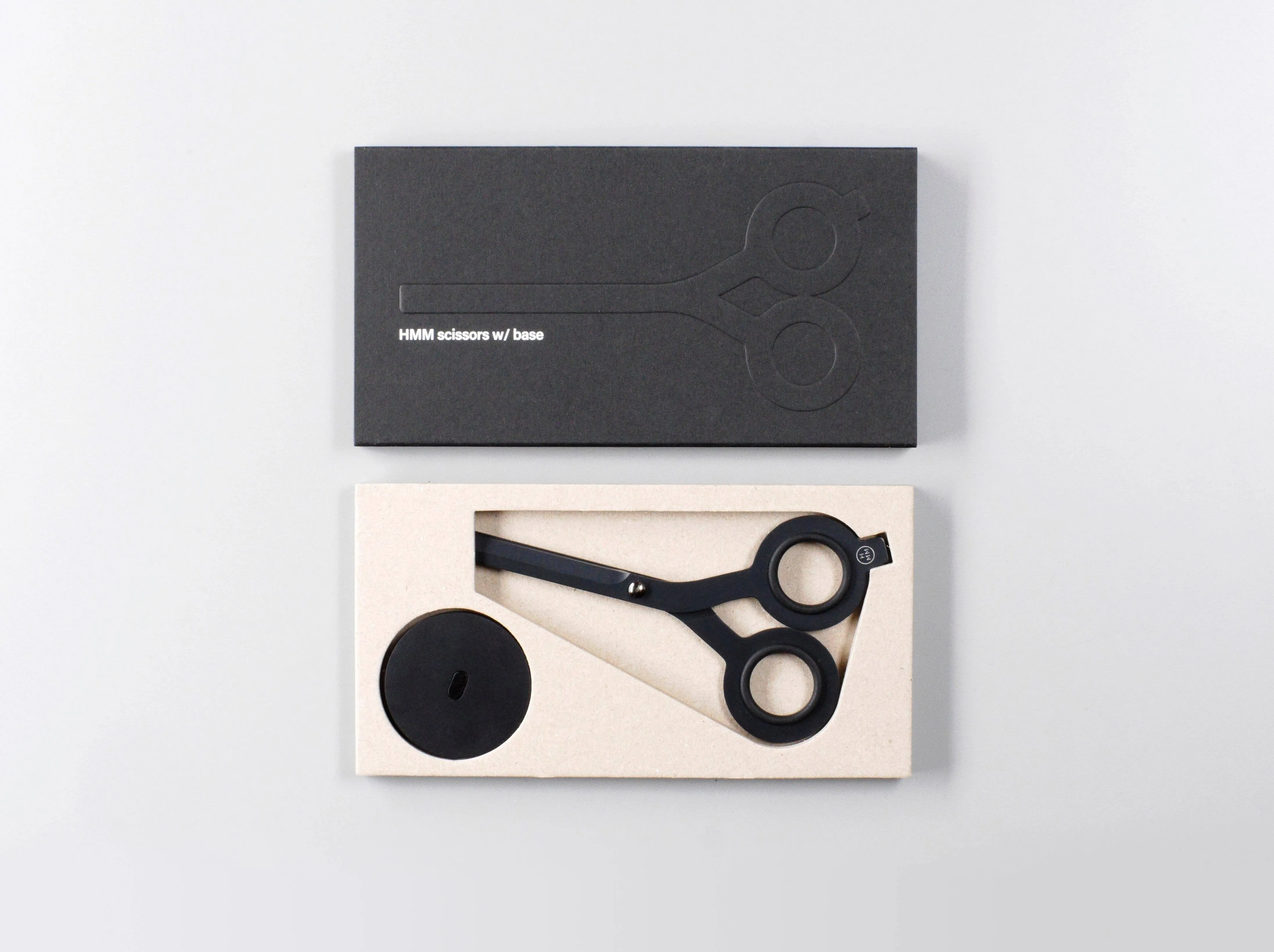 HMM Black Scissors with Base