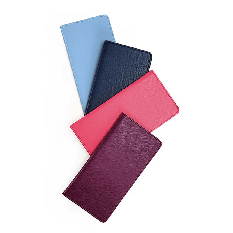 Honana HN-PB5 5 Colors Leather Passport Holder Travel Cards Case Cover Bag