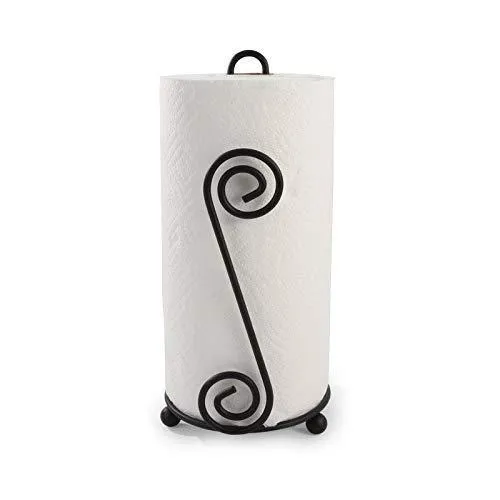 Iron tissue\Napkin Holder | Black  5" x 5" x 10 Inches