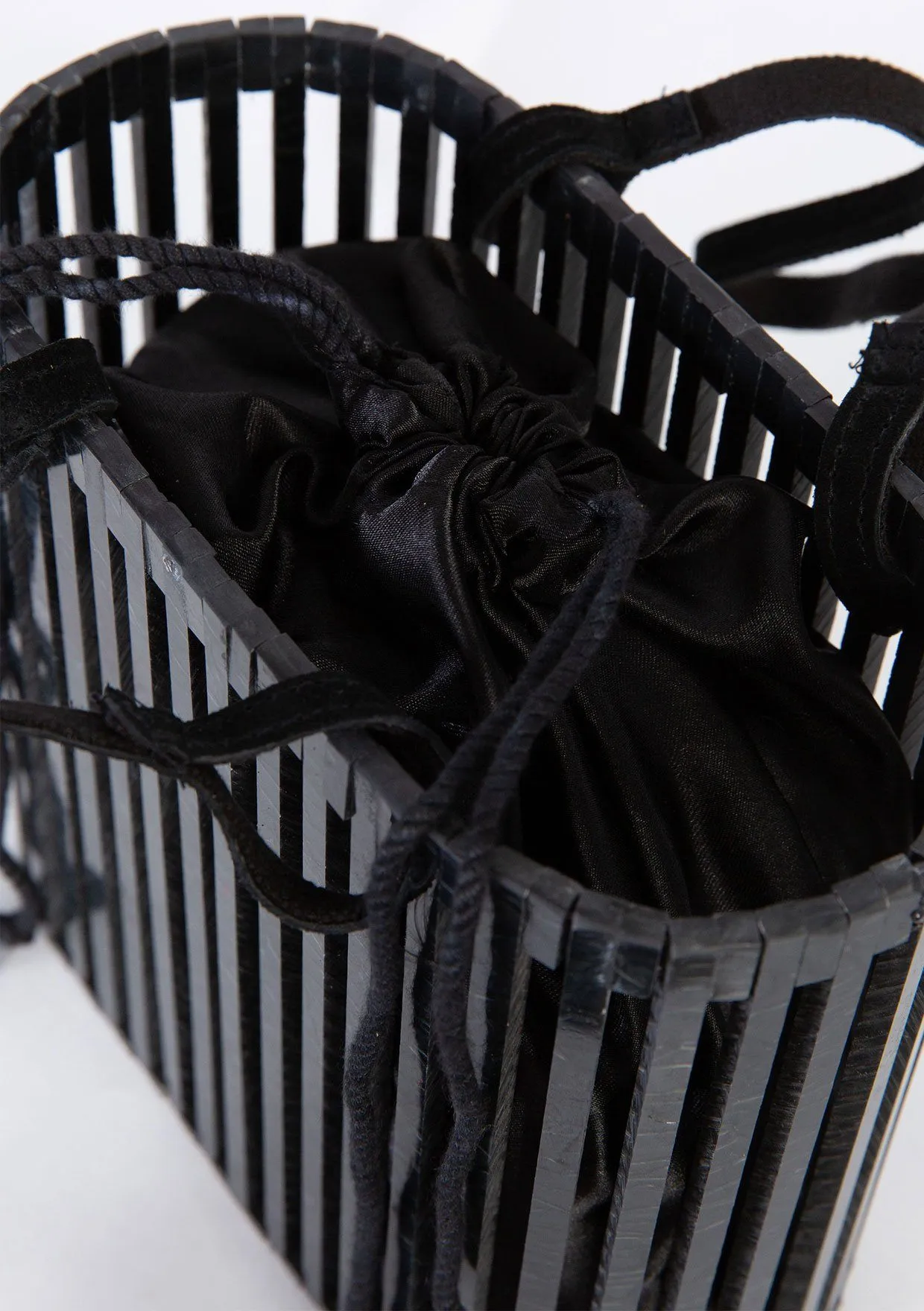 Jackie Resin Bucket Bag