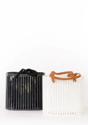 Jackie Resin Bucket Bag