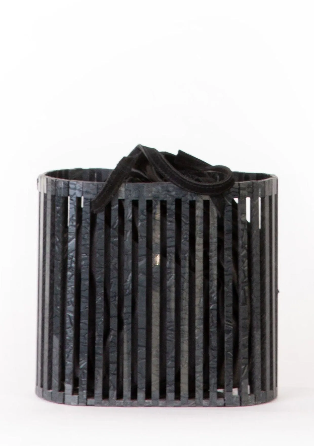 Jackie Resin Bucket Bag
