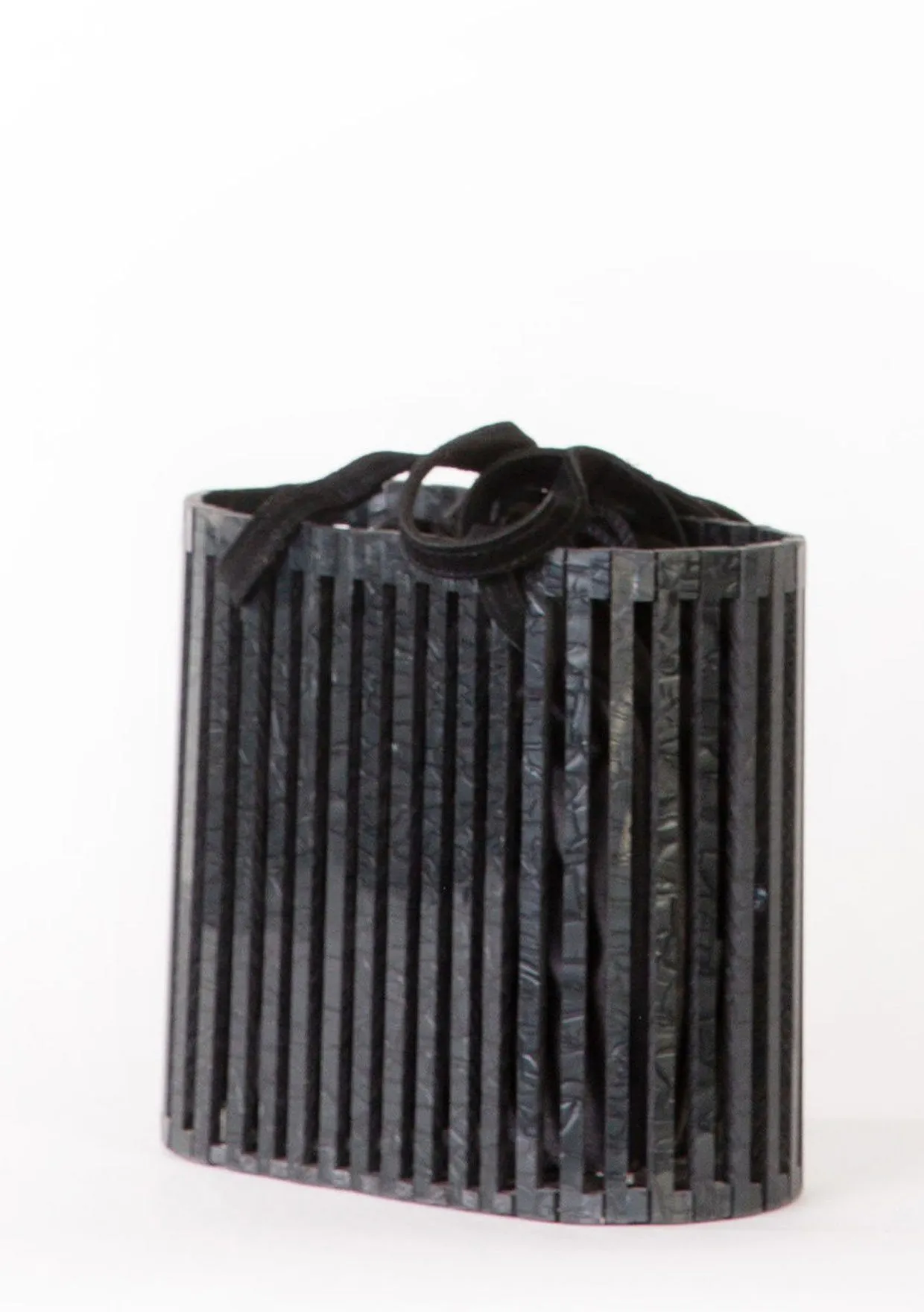 Jackie Resin Bucket Bag