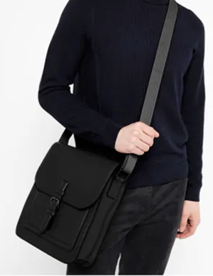 Karla Hanson Men's Professional & Travel Messenger Bag Black