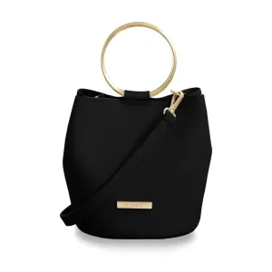 Katie Loxton Suki Mini Bucket Bag in Black