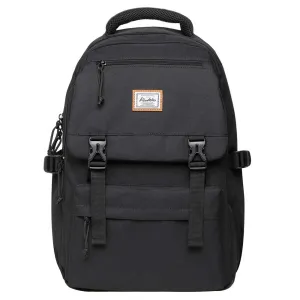 KAUKKO Backpack for School,  KS23 ( Black / 18.4L )