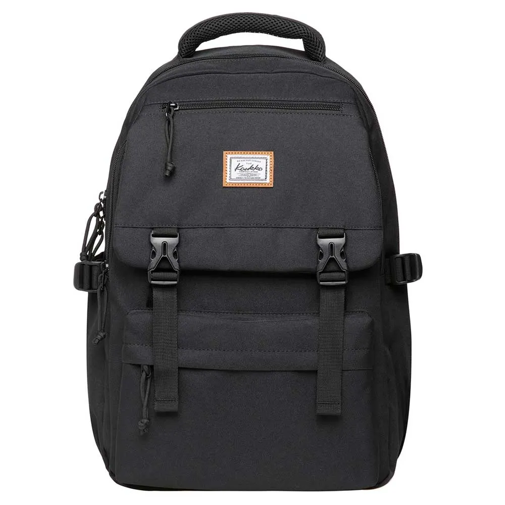 KAUKKO Backpack for School,  KS23 ( Black / 18.4L )