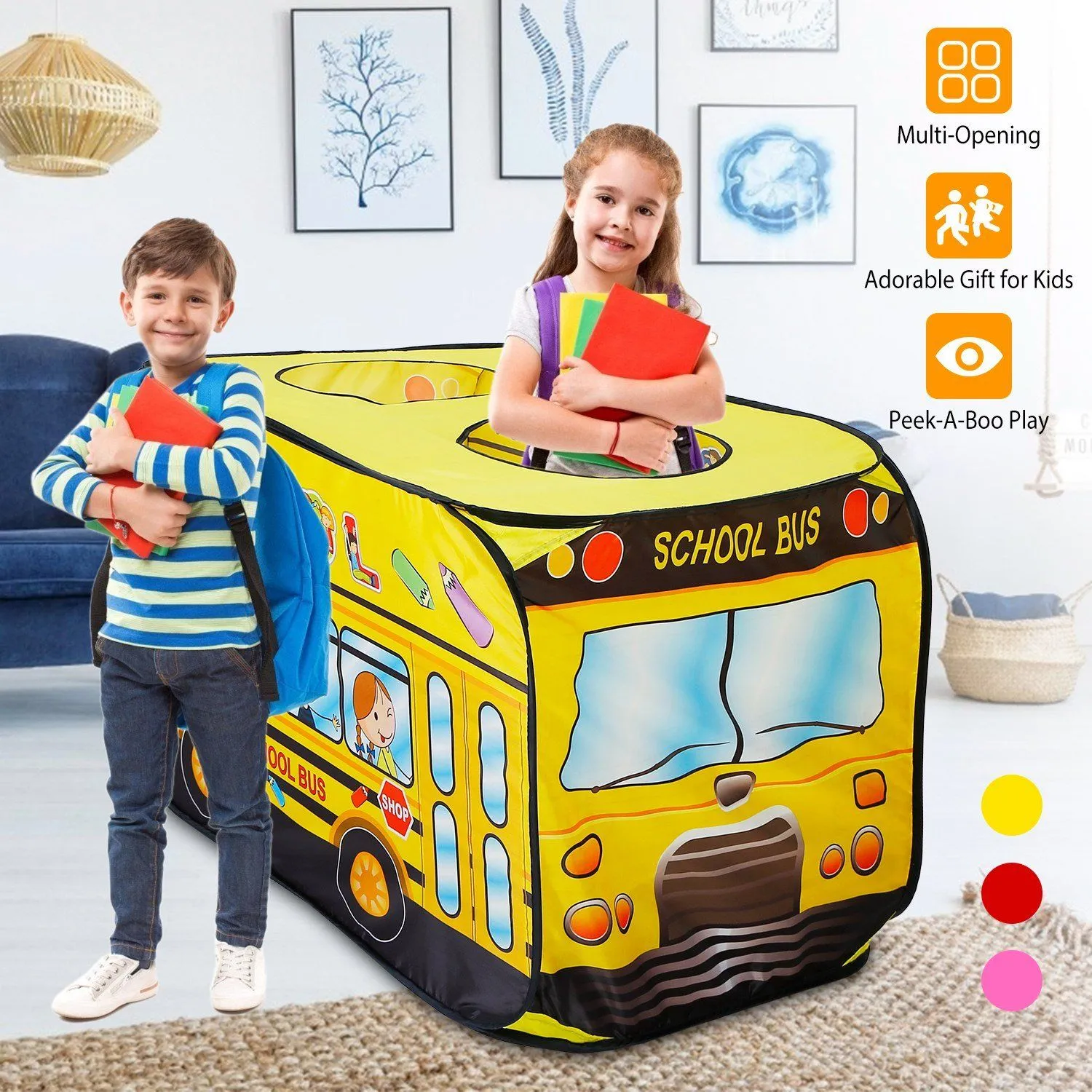 Kids Play Tent Foldable Pop Up