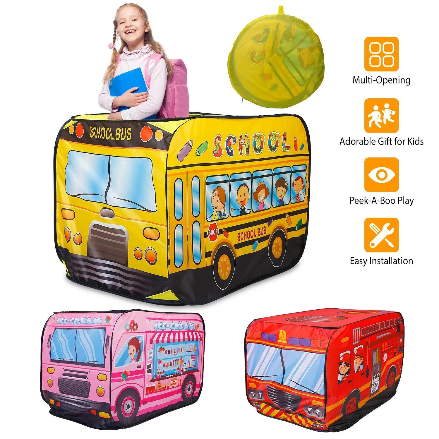 Kids Play Tent Foldable Pop Up