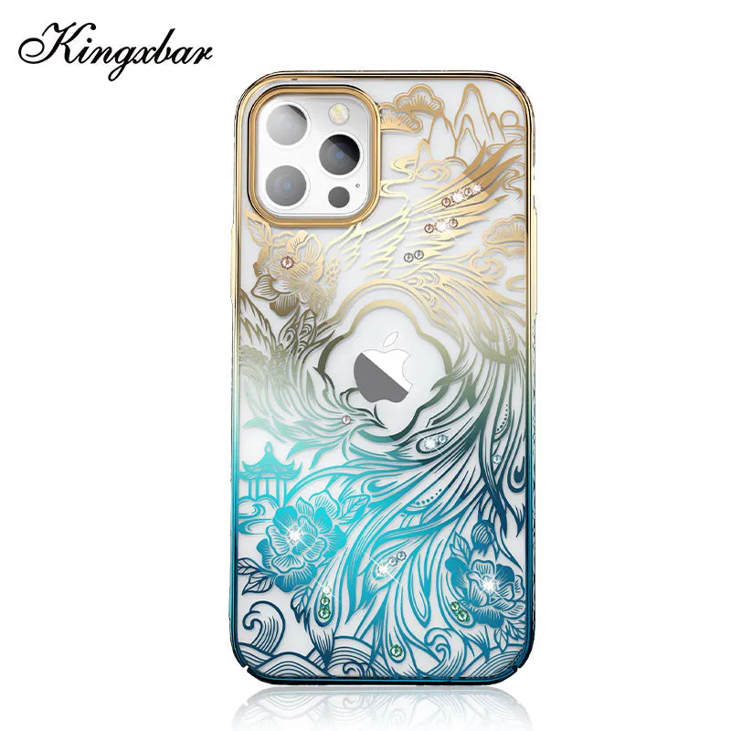 KINGXBAR CRYSTAL COVER FROM SWAROVSKI IPHONE SERIES