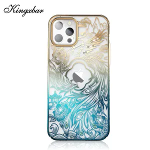 KINGXBAR CRYSTAL COVER FROM SWAROVSKI IPHONE SERIES
