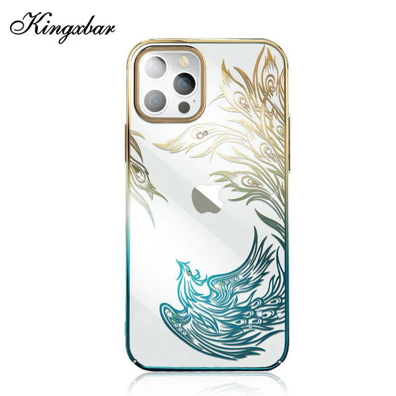 KINGXBAR CRYSTAL COVER FROM SWAROVSKI IPHONE SERIES