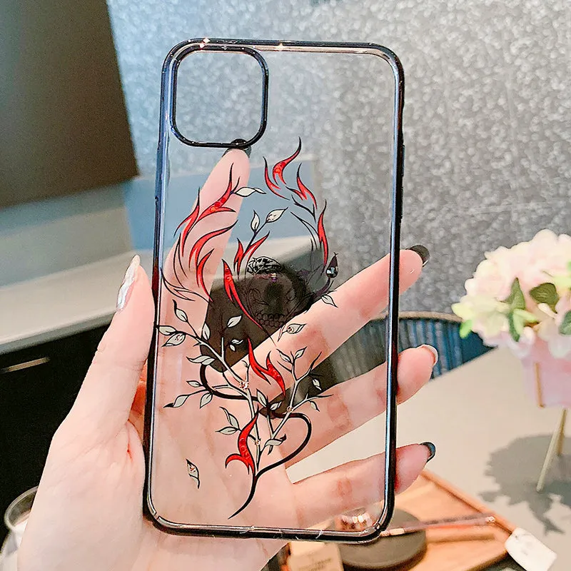 KINGXBAR Swarovski Crystal Clear Hard PC Case Cover for Apple iPhone 11 Pro Max/11 Pro/11