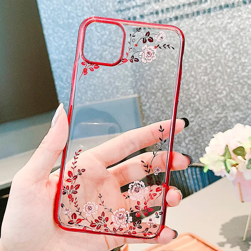 KINGXBAR Swarovski Crystal Clear Hard PC Case Cover for Apple iPhone 11 Pro Max/11 Pro/11