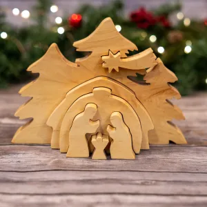 Large Pull Out Puzzle Nativity Scene