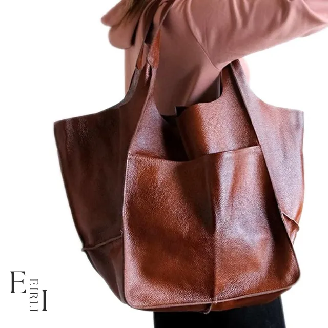 Large Tote Bags, Brown