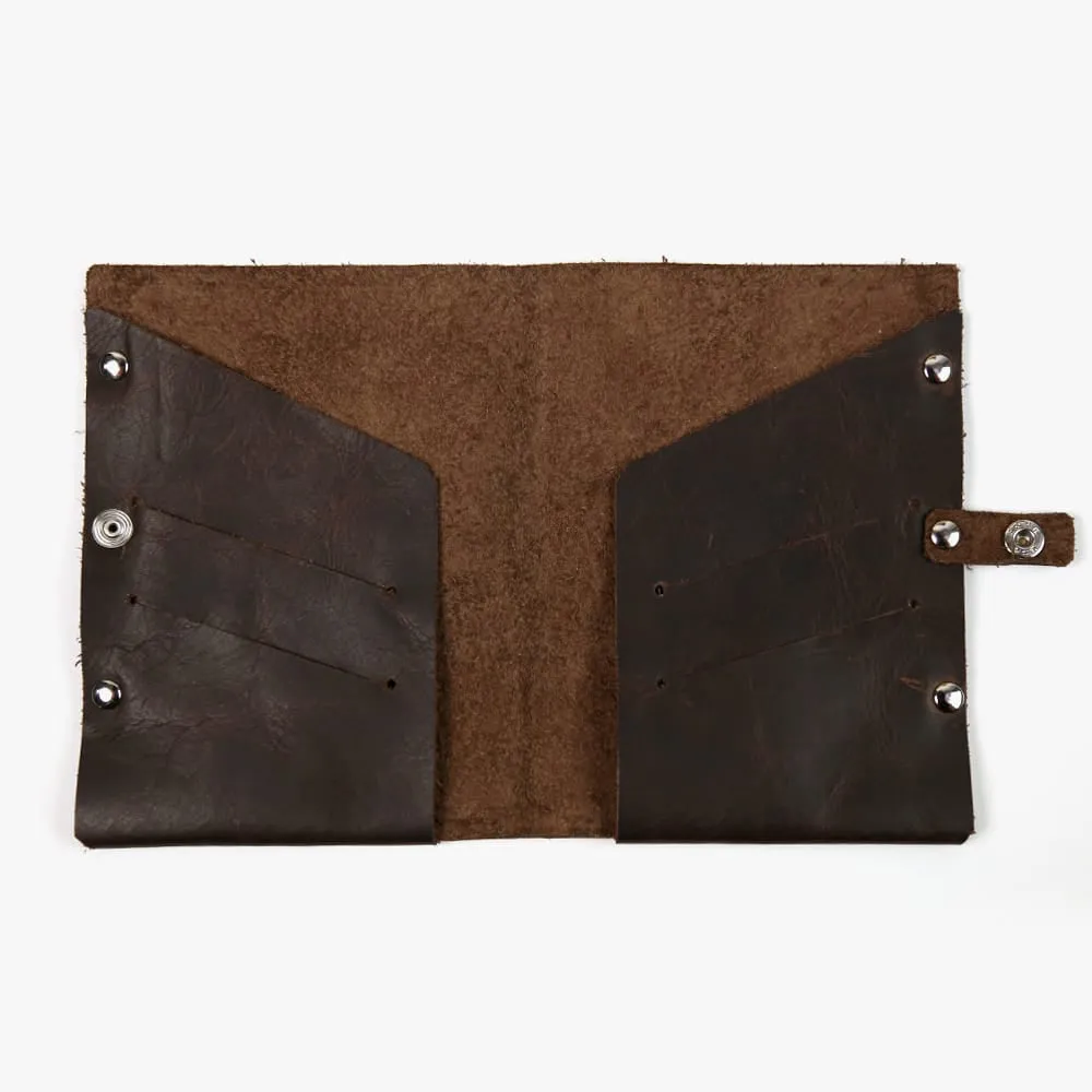 Laser Engraved Handmade Lifetime Adventure Custom Genuine Leather Passport Holder