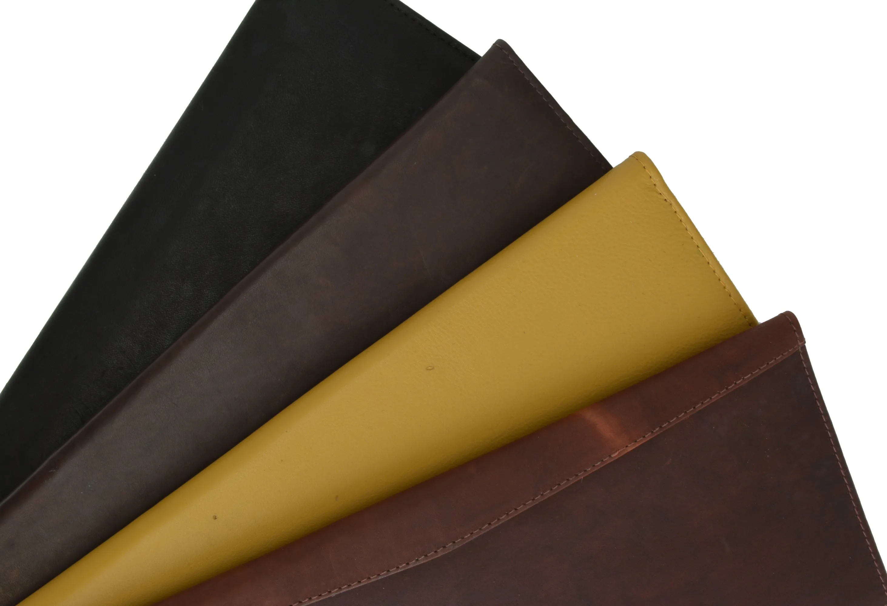 Leather Business Cards Holder Case Organizer 160 Name ID Credit Card Book Keeper