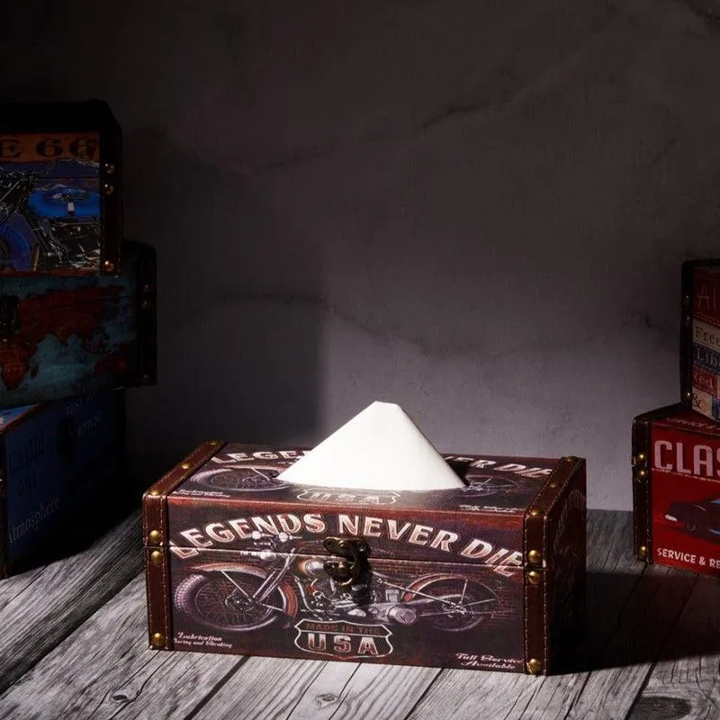 Legends Never Die Tissue Box