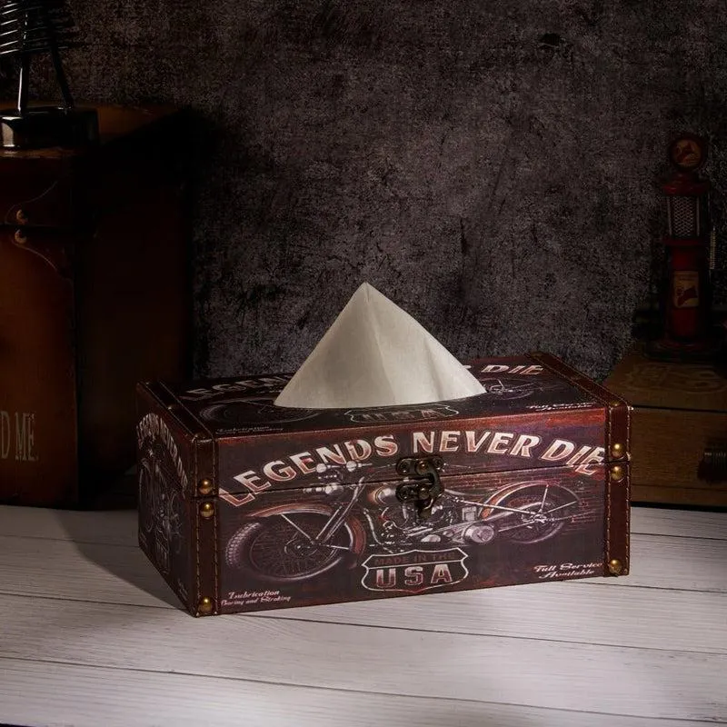 Legends Never Die Tissue Box