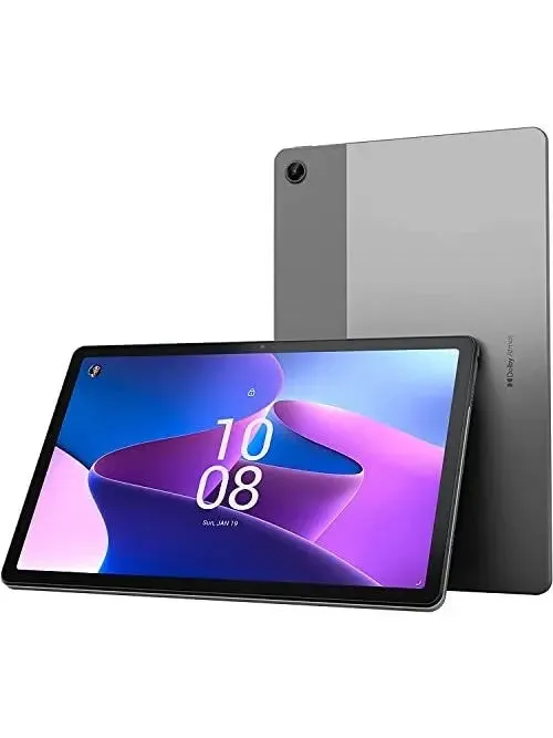 Lenovo Tab M10 Plus (3rd Gen) - 2022 - Long Battery Life - 10" FHD - Front & Rear 8MP Camera - 4GB Memory - 64GB Storage - Android 12 or Later, Gray