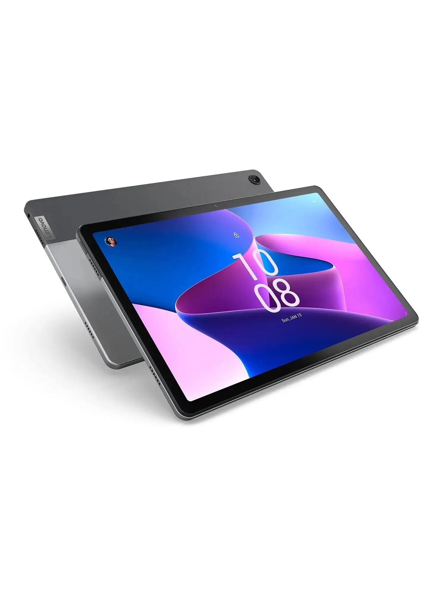 Lenovo Tab M10 Plus (3rd Gen) - 2022 - Long Battery Life - 10" FHD - Front & Rear 8MP Camera - 4GB Memory - 64GB Storage - Android 12 or Later, Gray