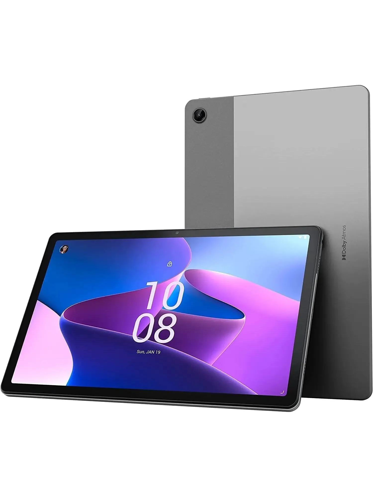 Lenovo Tab M10 Plus (3rd Gen) - 2022 - Long Battery Life - 10" FHD - Front & Rear 8MP Camera - 4GB Memory - 64GB Storage - Android 12 or Later, Gray