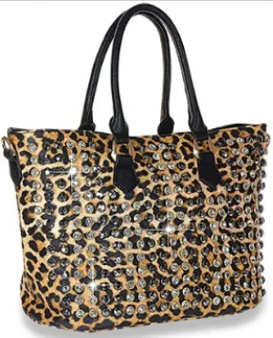 Leopard Print Handbag