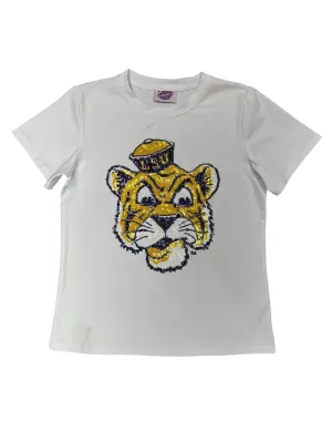 LICENSED HEAD TEE- VINTAGE TIGER