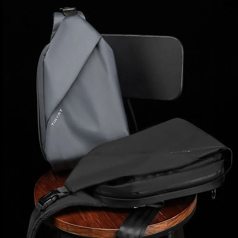 Lightweigh Travel Bag for Men Trendy One-Shoulder Sling Bag Daypack