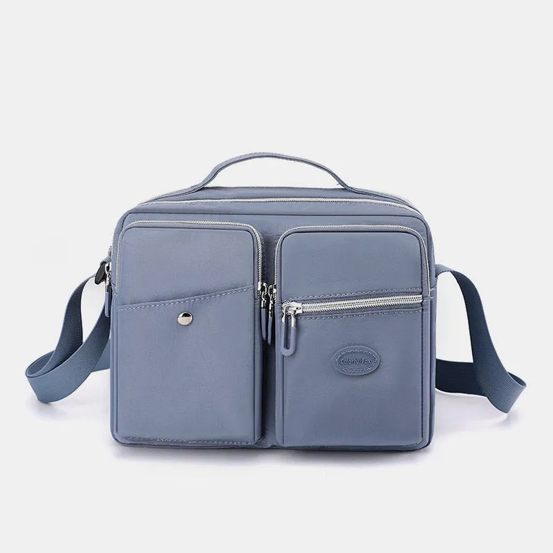 Lightweight Handbag Crossbody Purse Multi Pocket Travel Work Shoulder Messenger Bag