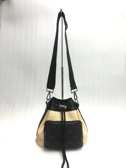 Lindsey Raffia Bucket bag