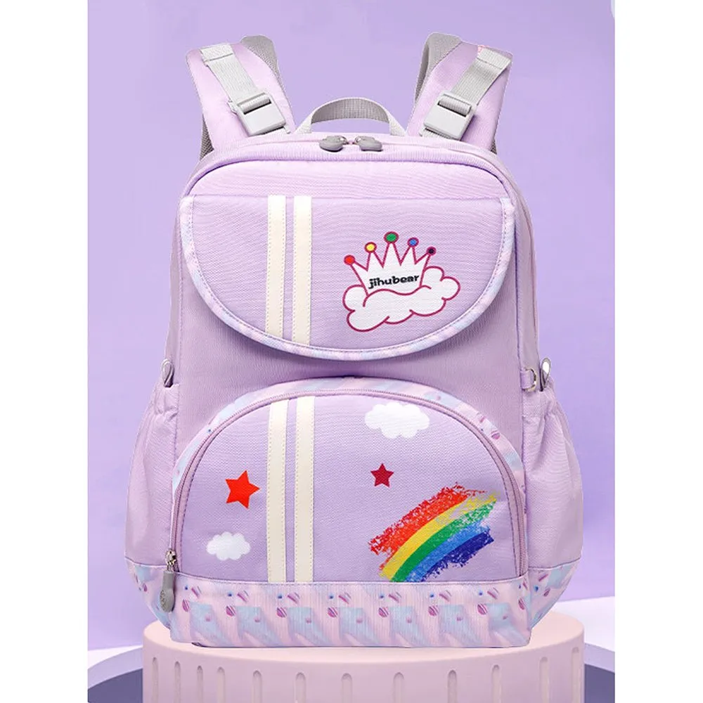 Little Surprise Box Rainbow Splash Ergonomic School Backpack for Kids