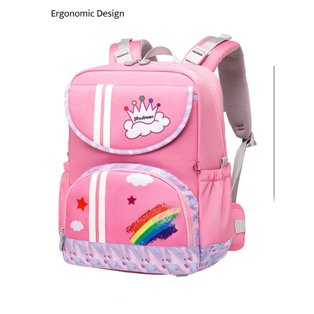 Little Surprise Box Rainbow Splash Ergonomic School Backpack for Kids