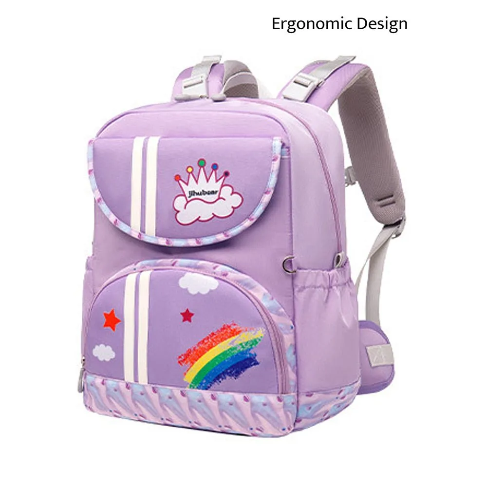 Little Surprise Box Rainbow Splash Ergonomic School Backpack for Kids