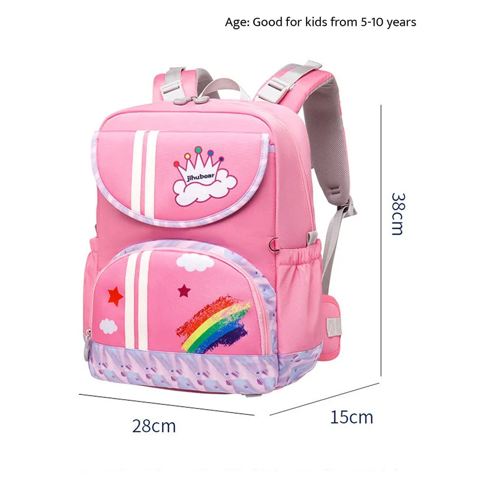 Little Surprise Box Rainbow Splash Ergonomic School Backpack for Kids