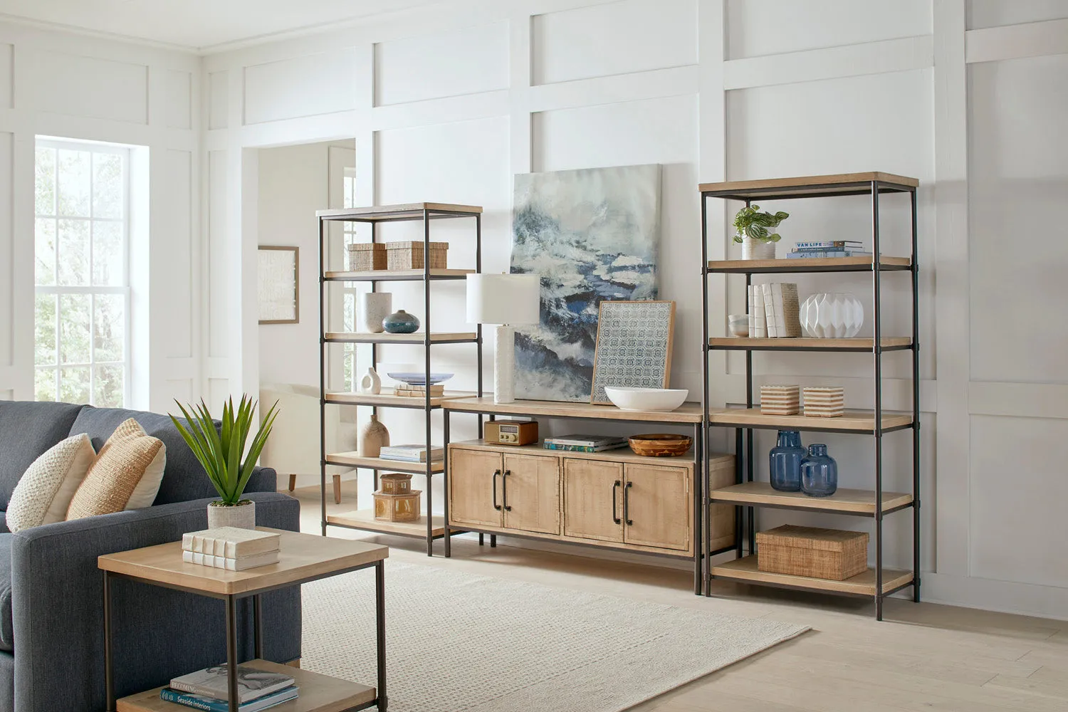 Logan Open Display/Bookcase