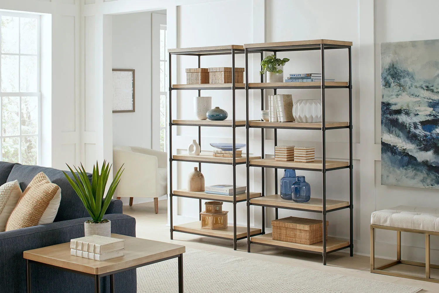Logan Open Display/Bookcase