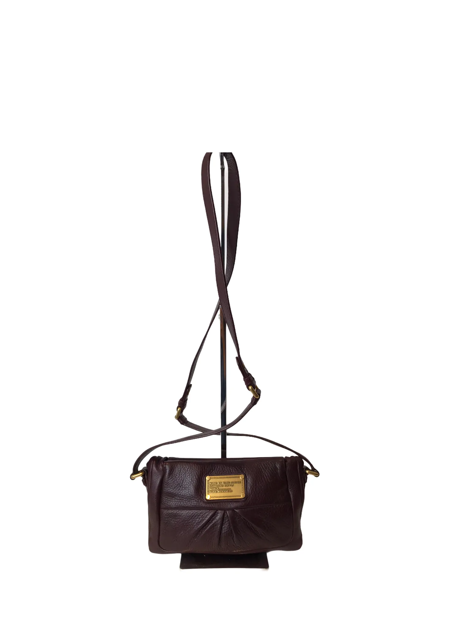 Marc by Marc Jacobs Burgundy Leather Crossbody - As Seen on Instagram 17/01/21