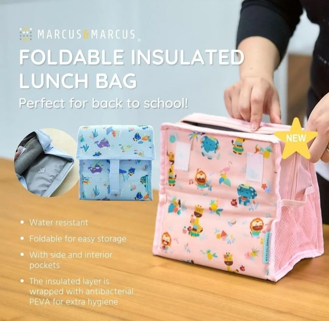 Marcus & Marcus Foldable Insulated Lunch Bag