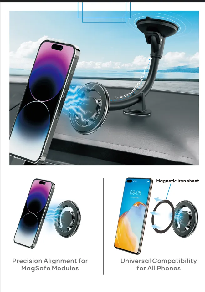 MaxGuard M33 Car Mount Extended Arm holder