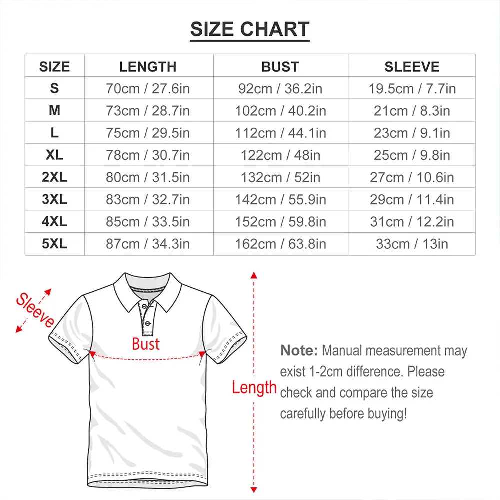 Men's Custom Face Polo Shirt Personalised Hawaiian Golf Shirts - Blue Coast