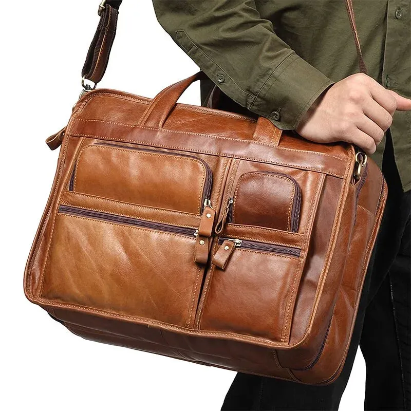 Men's  Quality Leather Handbag