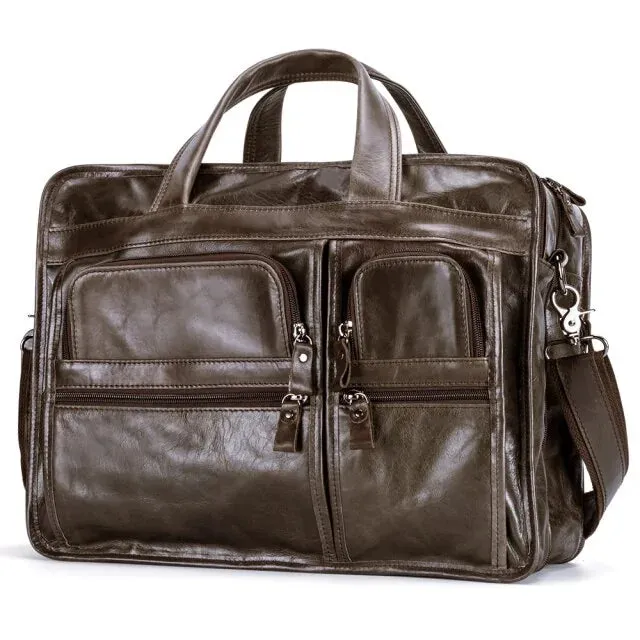 Men's  Quality Leather Handbag