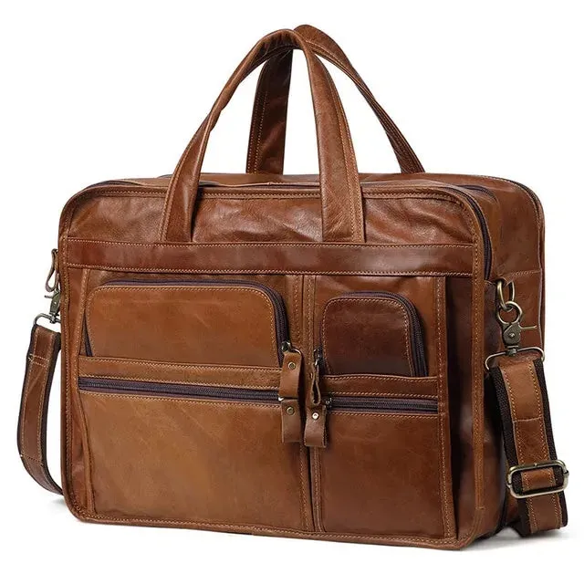 Men's  Quality Leather Handbag