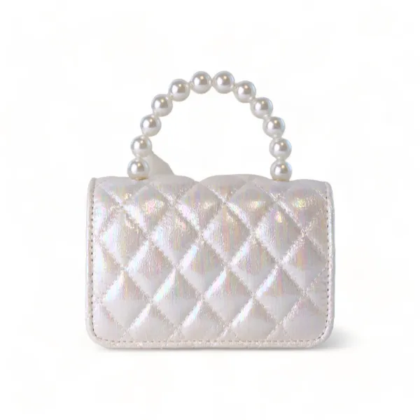 Mermaid Shiny Quilted Purse