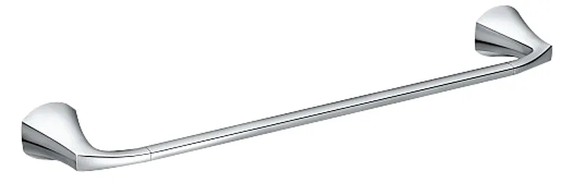 Moen Lindor MY8724CH Towel Bar, 24 in L Rod, Brass/Zinc, Chrome, Wall Mounting :CD  1: QUANTITY: 1