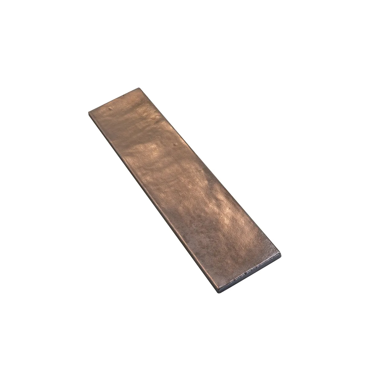 Molten Bronze Brick Ceramic Subway Tile